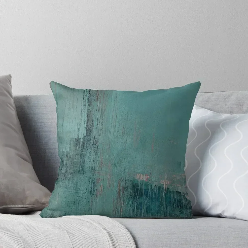

teal abstract Throw Pillow Custom Cushion Photo Decorative Cushions For Luxury Sofa Pillow Cases Decorative pillow