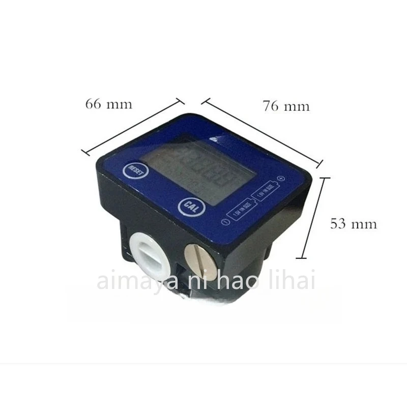ElectronicHigh-precision  Digital Oil Fuel Oval 1/2 Gear Flow meter flow meter