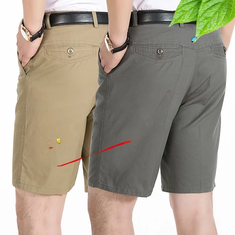 

Новые летние мужские ор-брюки Paul с поясом, повседневные прямые брюки длиной пять четвертей для среднего возраста и ли