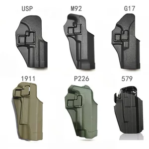 الجراب مسدس الخصر سريع التحرير ، حافظة مسدس الصيد ، Glock 17 ، 1911 ، m92 ، usp ، P226 ، SIG H & K ، S & W ، M & P ، اكسسوارات الصيد ، 579 أعلى 12 حافظة مبيعات من PT92 - No8