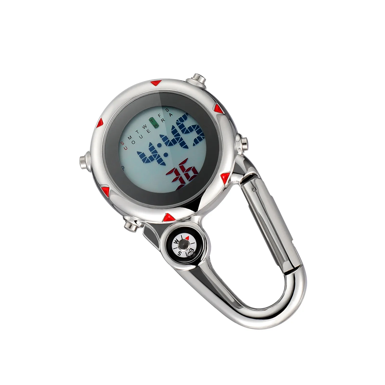 carabiner-stainless-steel-hanging-watch-quartz-clip-on-waterproof-shockproof-night-glow-multifunctional-climbing-backpack-watch