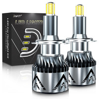 3D 360 H7 Led Canbus Car Headlights Bulbs 60000LM H11 H8 H9 H1 HB3 9005 HB4 9006 160W Automotive Fog Lights Turbo Mini Lamp Led