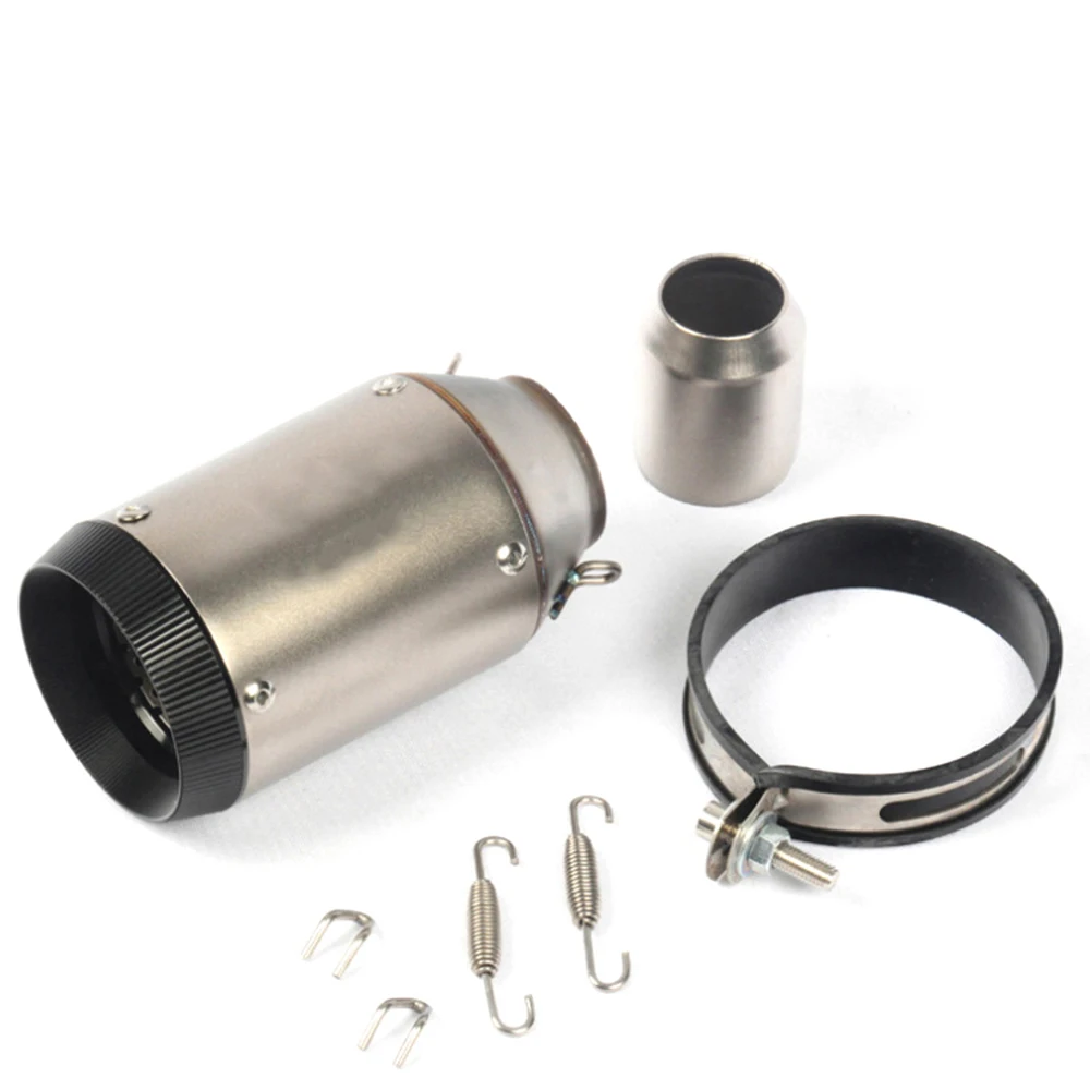 Universal Motorrad Auspuff CNC Carbon Faser Escape Schalldämpfer Für Kawasaki Z900 FZ6 RC390 S1000XR – Detail 3