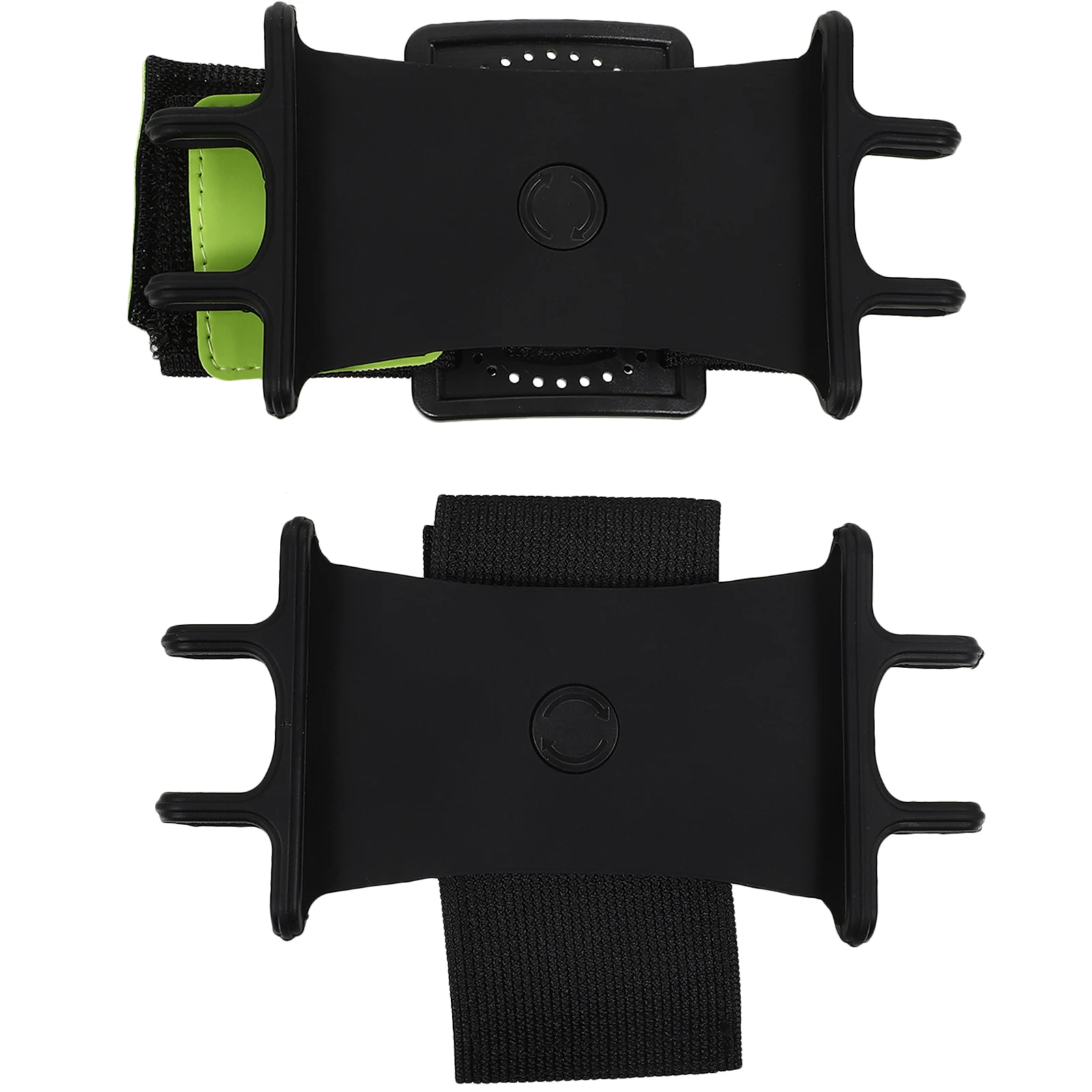 

2pcs Rotating Running Phone Holder Arm Band For Cycling Wrist Cellphone Armband Adjustable Angle Fitness Exercise Wristband Cell