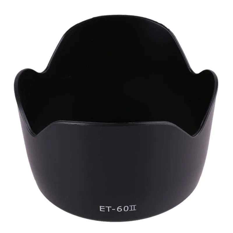 ET-60 II Camera Lens Hood 58mm Is Applicable To Canon 1200D Camera 55-250mm 75-300mm f/4-5.6 IS lens Camera Accessories