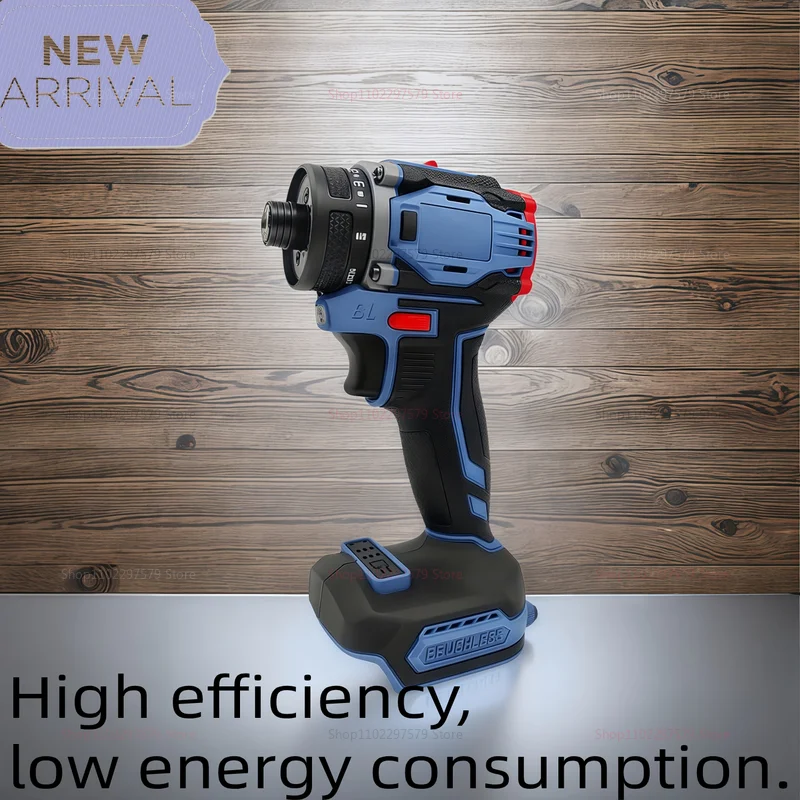 عالية الطاقة 1/4 بوصة 4000 دورة في الدقيقة مفك كهربائي بدون فرش 21 + 1 والعتاد اثنين سرعة أداة الحفر اللاسلكية لبطارية 18 فولت لا بطارية