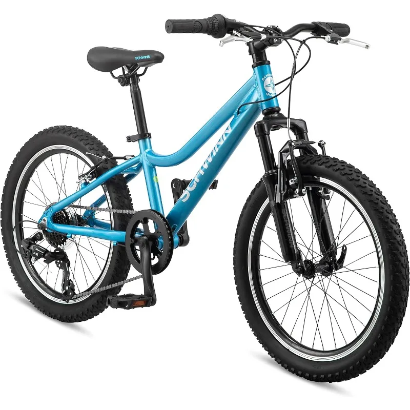 

Schwinn High Timber Adult Mountain Bike for Men and Women, Aluminum and Steel Frame Options, 21 Speeds Options, 24-Inch Wheels