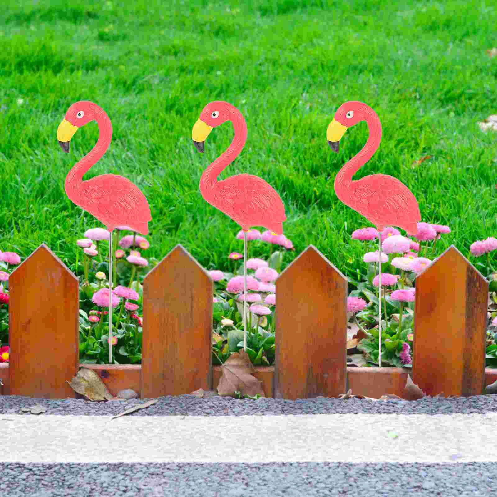 Simulated Flamingo Resin Ornament Flamingos for Yard Gardening Ornaments Indoor House Decorss House Indoor House Decorsss