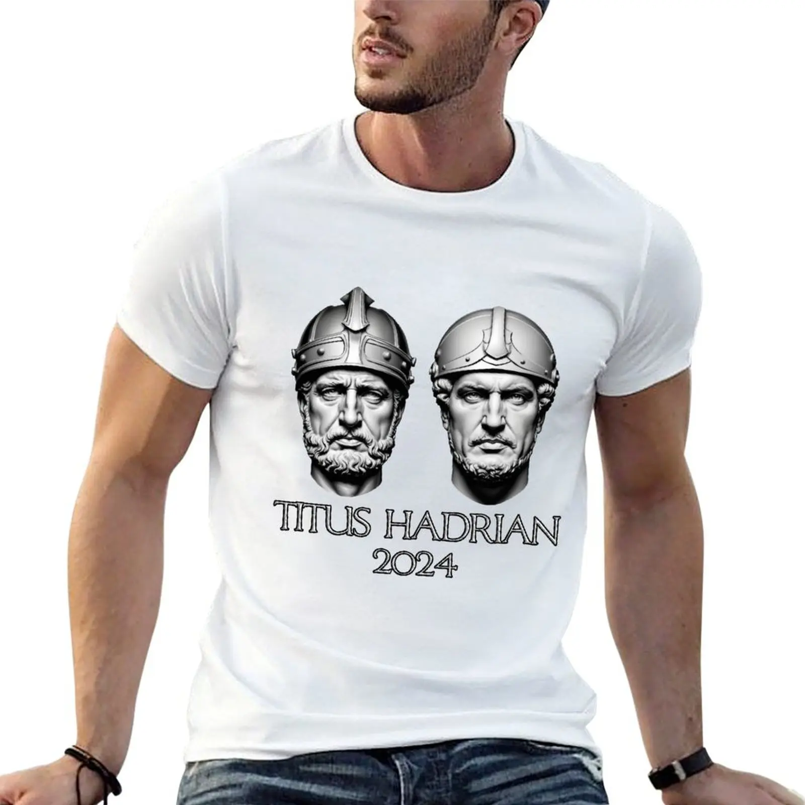 Camiseta Titus Hadrian Election 2024, paquete de camisetas de algodón, camisetas divertidas para hombre, camiseta de algodón de alta calidad
