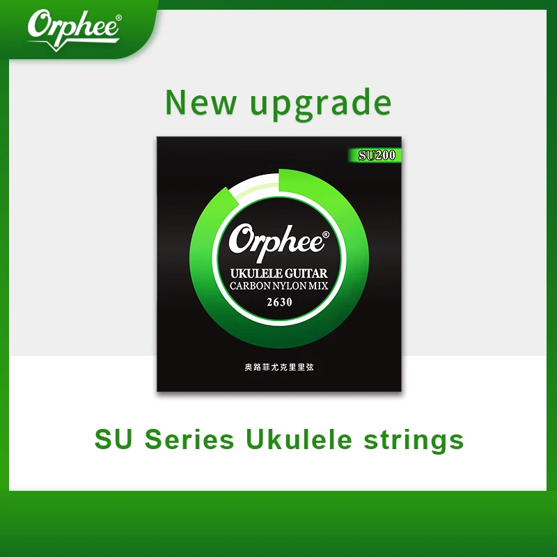 

Orphee SU200 Ukulele Strings Carbon Nylon Hybrid Production Good Stability Without Skipping Ukulele Parts & Accessories