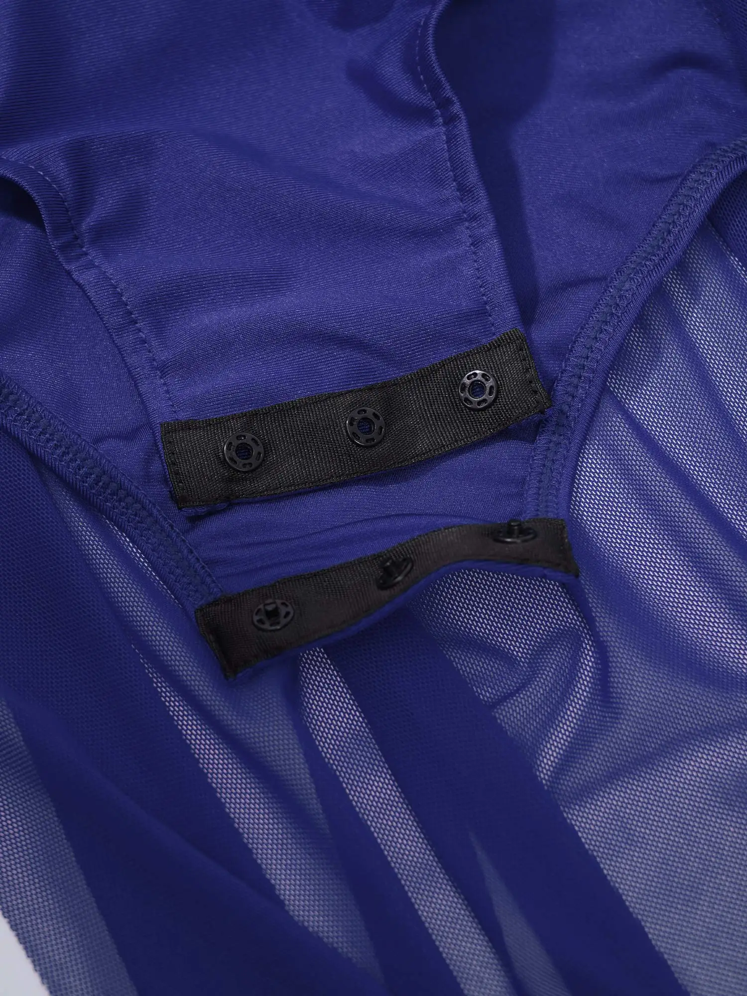 6-16Y الفتيات الغنائية الرقص الشكل التزلج الجمباز أداء زي لامعة الراين بقماش شفاف سبليت فلوي يوتار فستان #4