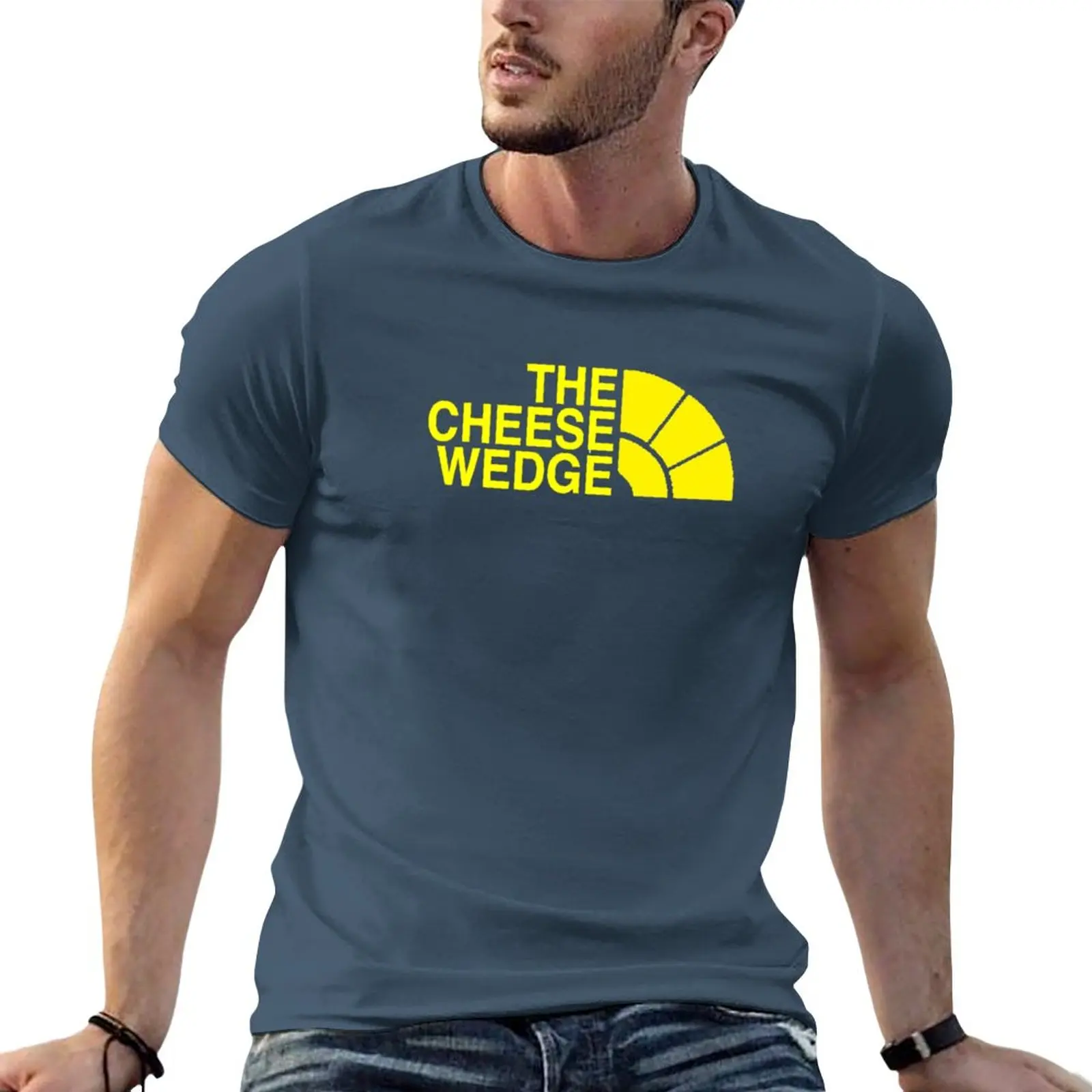 New The Cheese Wedge T-Shirt kawaii clothes Anime t-shirt cute tops sweat shirt workout shirts for men