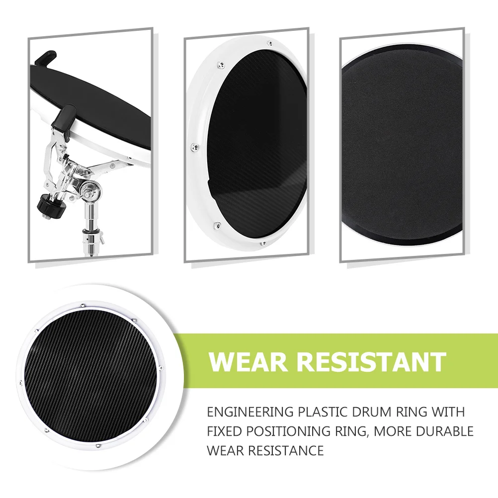 

Drum Practice Mat Pad for Personal Use Drummer Pads Dumb Carbon Fiber Basic Skills