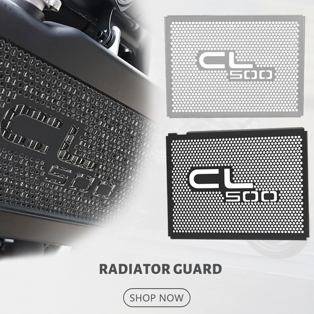 

For HONDA CL500 CL 500 2023 2024 2025 Motorcycle Aluminium Parts Radiator Grille Guard Cover Protector Water Tank Protection