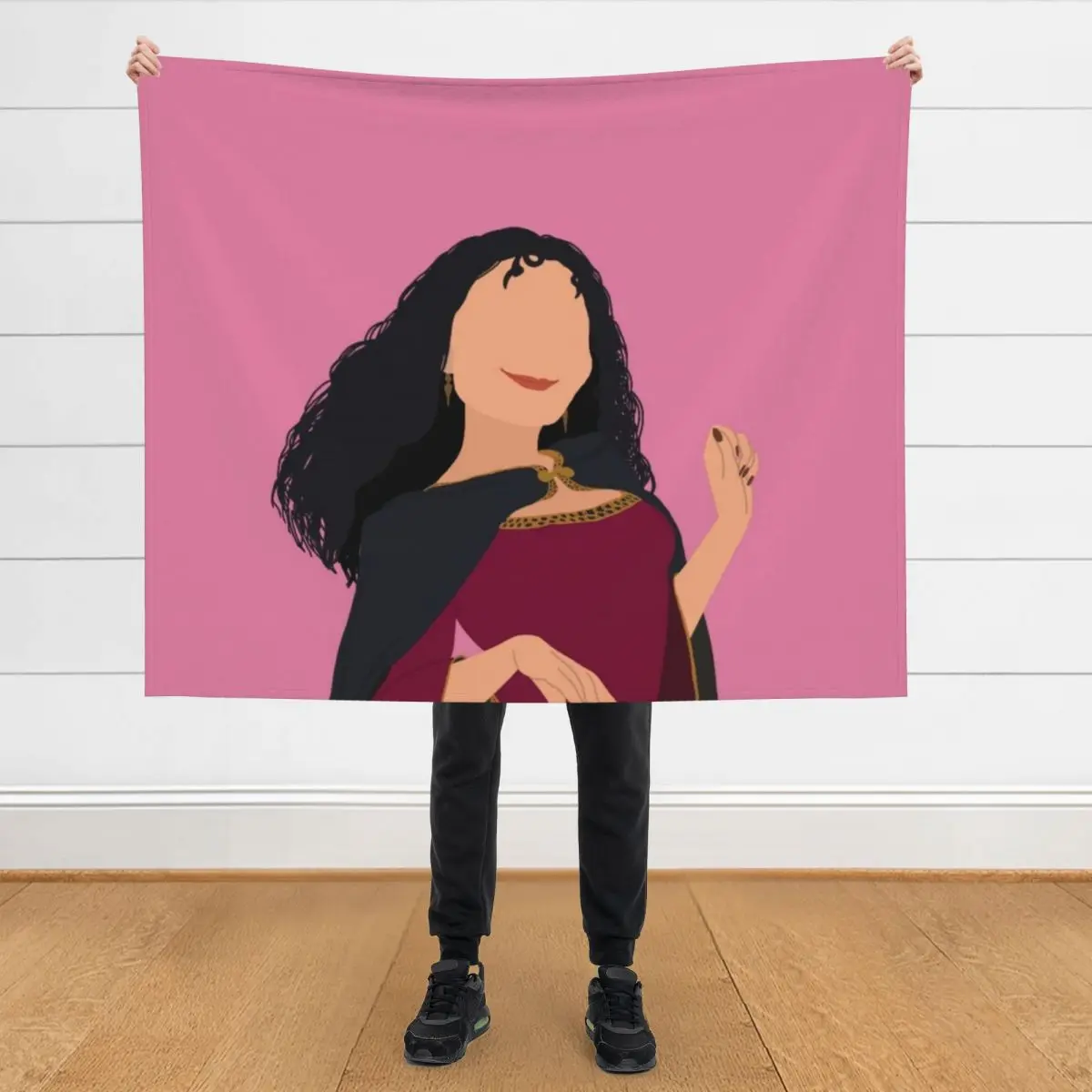 

Minimalist Mother Gothel Throw Blanket Thermal Vintage Winter beds Blankets