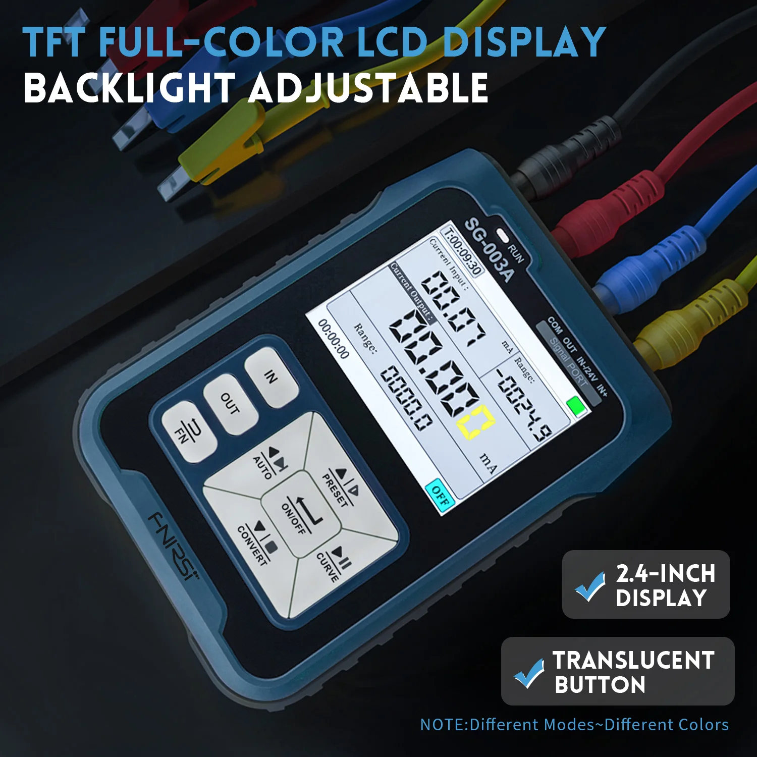 FNIRSI SG-003A SG-004A Multifunctional Signal Generator4-20mA PT100 Thermocouple Resistance Pressure Transmitter