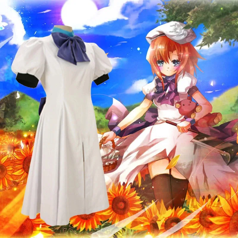 

Anime When They Cry Higurashi no Naku Koro ni Rena Ryuugu Halloween Cosplay Costume tu.3