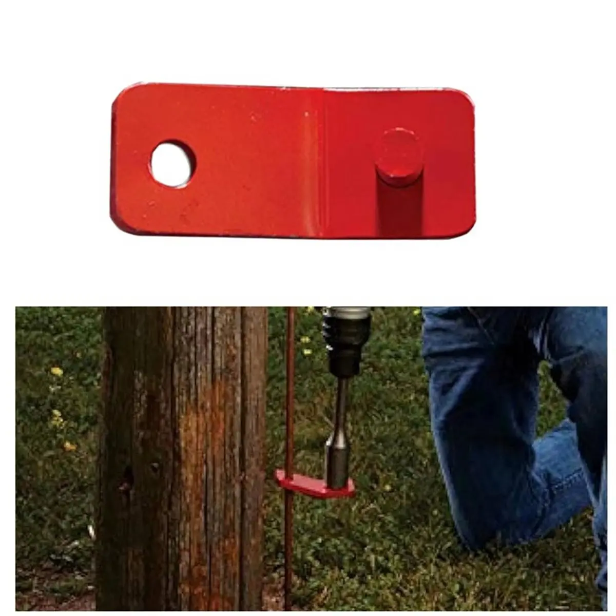 Ground Rod Driver RD0058 for 5/8inch 1/2inch 3/4inch Ground Rod, Rotary Hammer Driver