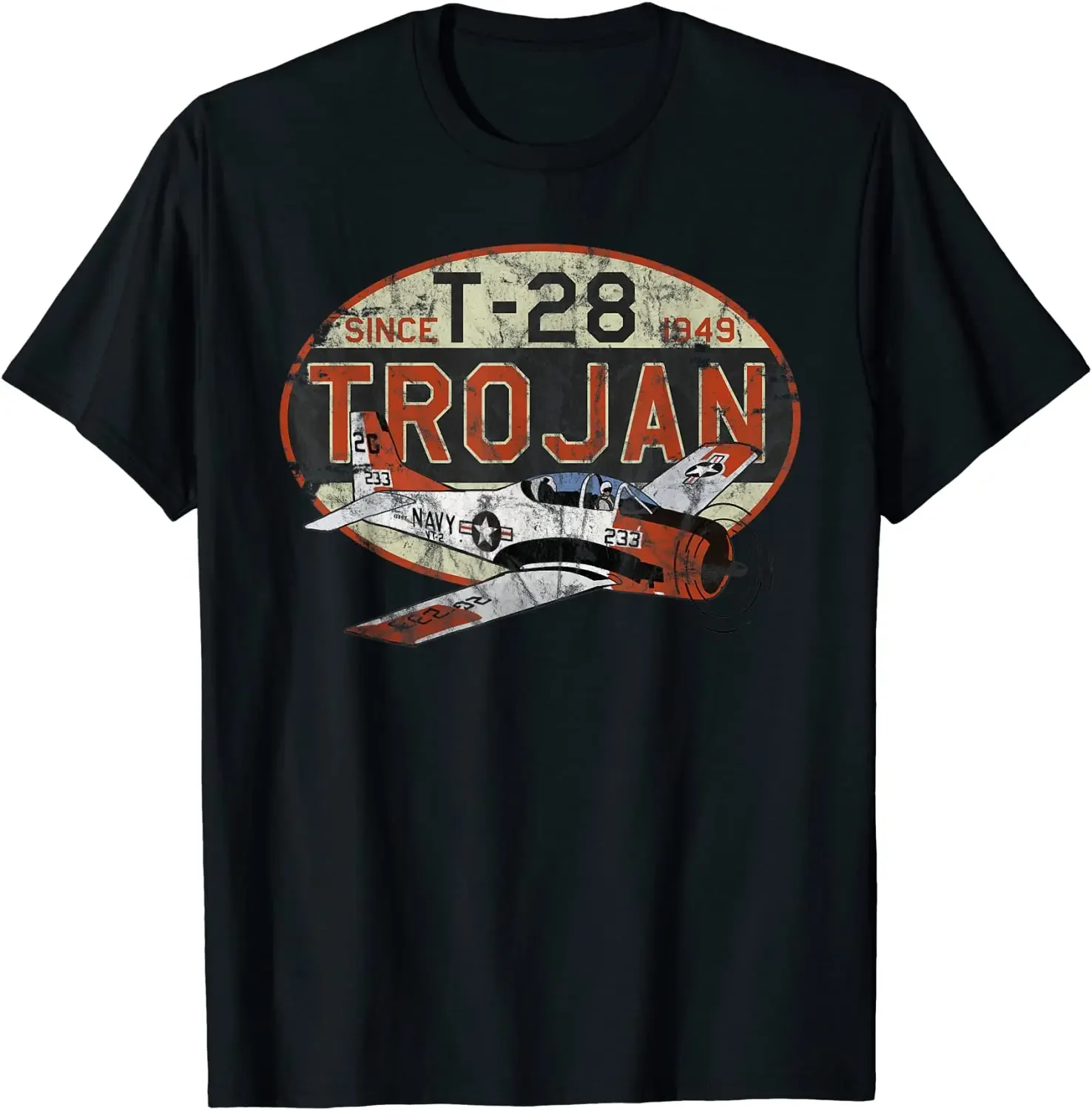 

T-28 Trojan "Since 1949" Airplane Pilot Vintage Summer Cotton O-neck T-Shirt