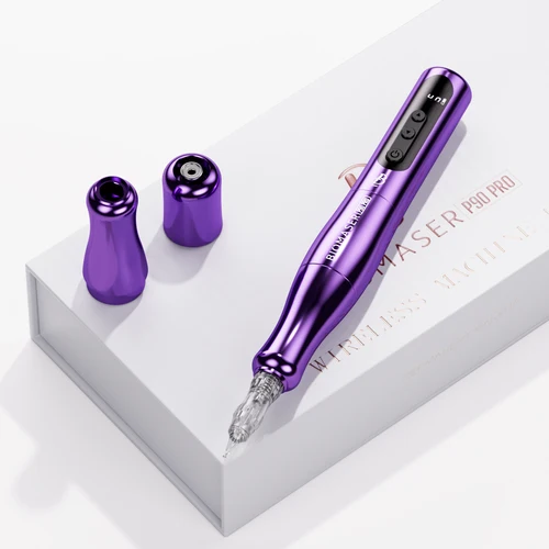 Imagen 1 del producto BIOMASER P90 Pro máquina de tatuaje PMU recargable rotativa inalámbrica maquillaje permanente Microblading ceja labio delineador de ojos pistola de tatuaje