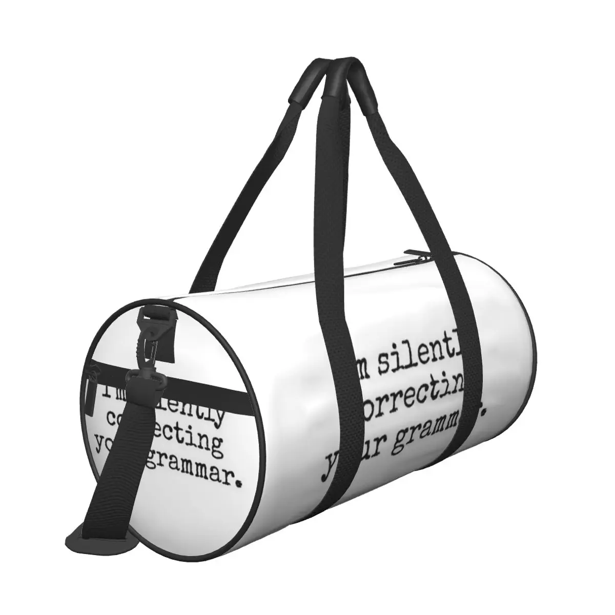 Hot Sale I M Silently Correcting Your Grammar Travel bag Overnight Stay Family Vacation Bag