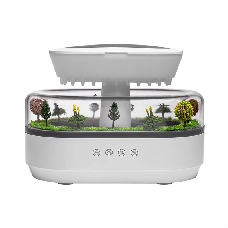 Landscape Aromatherapy Machine With Humidifier And LED Atmosphere Light For Home Bedroom European Regulations