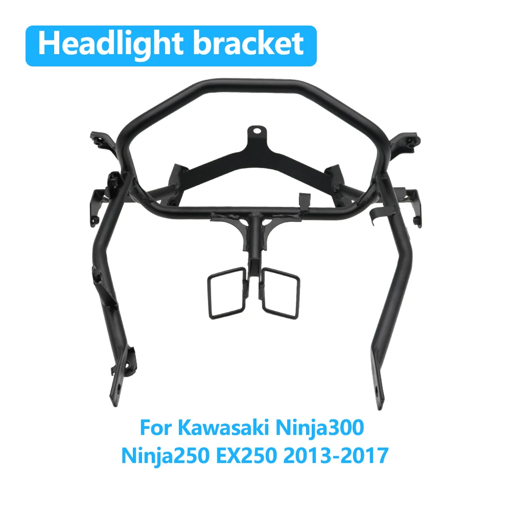 

Motorcycle Accessories Front Upper Headlight Fairing Cowling Stay Brace Bracket For Kawasaki Ninja 300 Ninja250 EX250 2013-2017