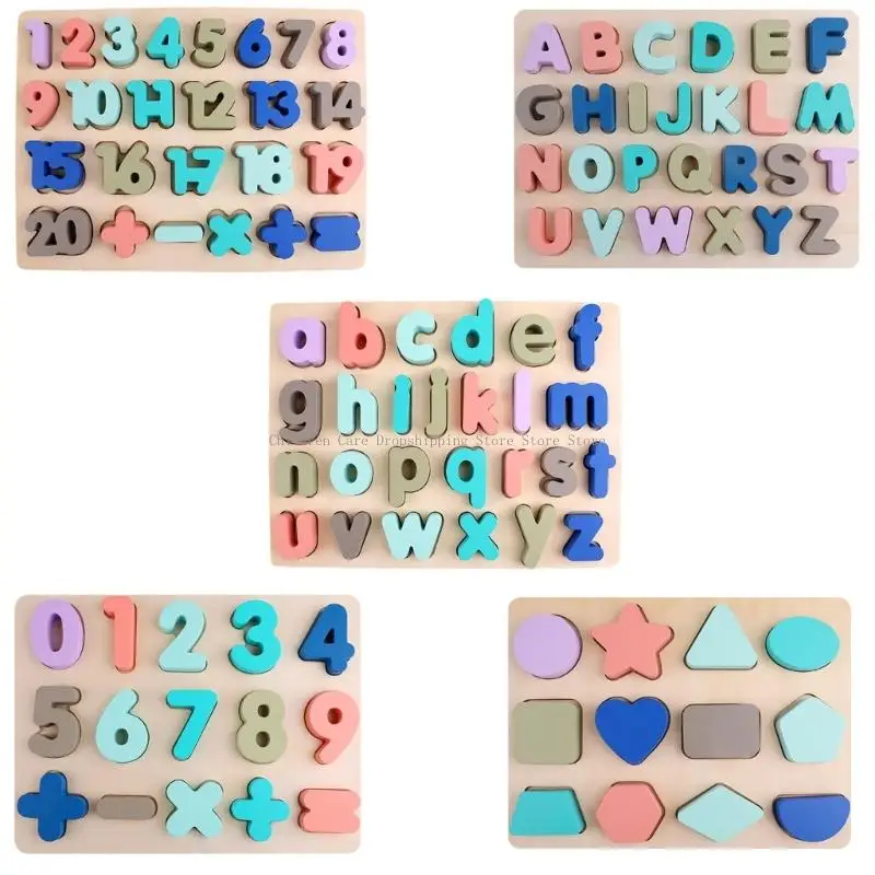 Drewniane puzzle kształt pasująca kolorami zabawka dla malucha przedszkolak wzmacniająca umiejętności poznawcze wczesna edukacja