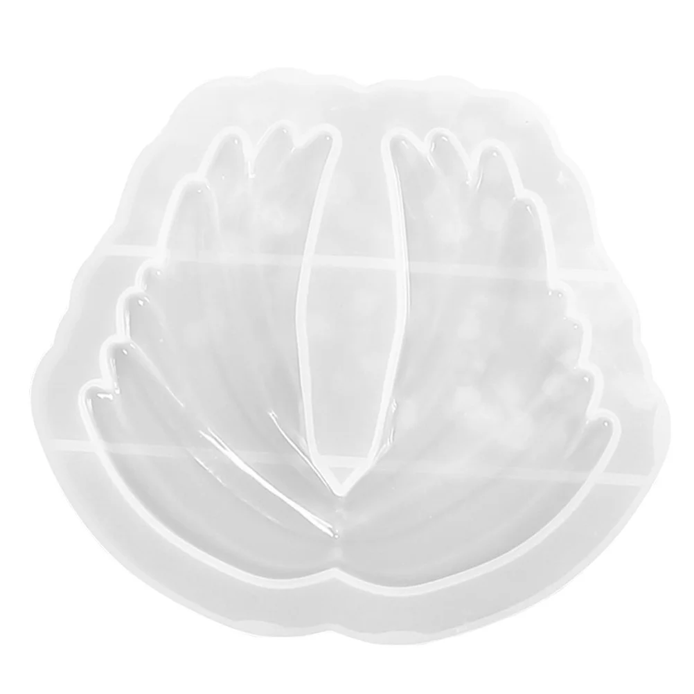 

1Pcs DIY Silicone Mold Wings Shaped Mould High Transparency Easy Clean Handmade Craft Accessories DIY Silicone Mold
