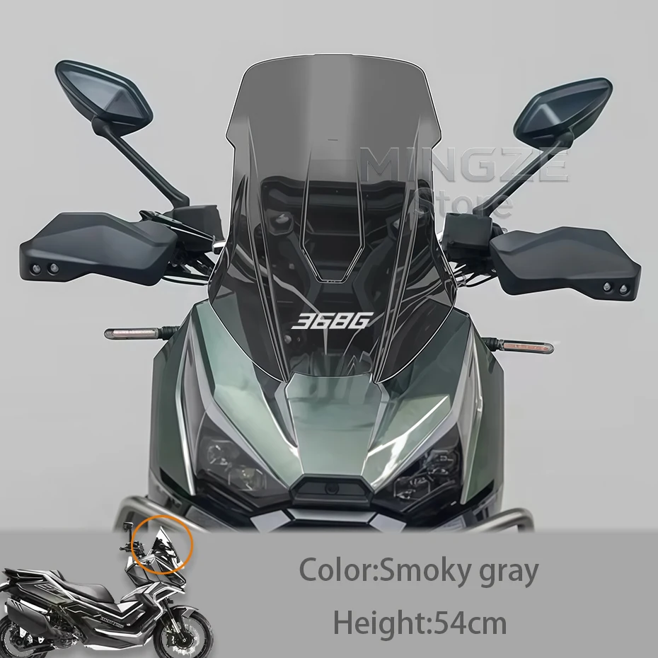 Motorcycle windshield windshield wind deflector protective cover For ZONTES 368G 368 G 368-G Windshield modification accessories image 3