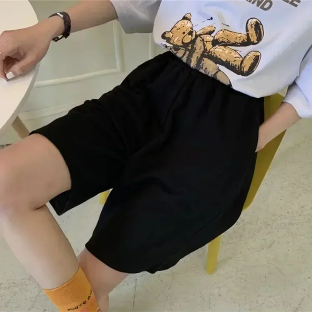 Lässige, vielseitige Damen-Shorts, Sport- und Fitness-Shorts für Damen, neuer Sommerstil, geeignet für Männer und Frauen – Detail 8