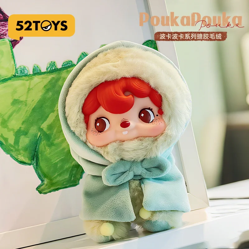 

52TOYS Pocapuka POUKA, милая кукла в форме сердца для девочек, слепая коробка, плюшевое украшение для рабочего стола, сумка с подвеской, подарок для девочек, фестиваль, модная игрушка
