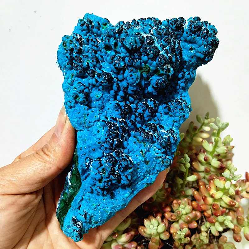 Natuursteen Chrysocolla Kristal Rauw Gesteente Mineraal Exemplaar Feng Shui Crystal Chakra 'S Reiki Healing Room Decoratie