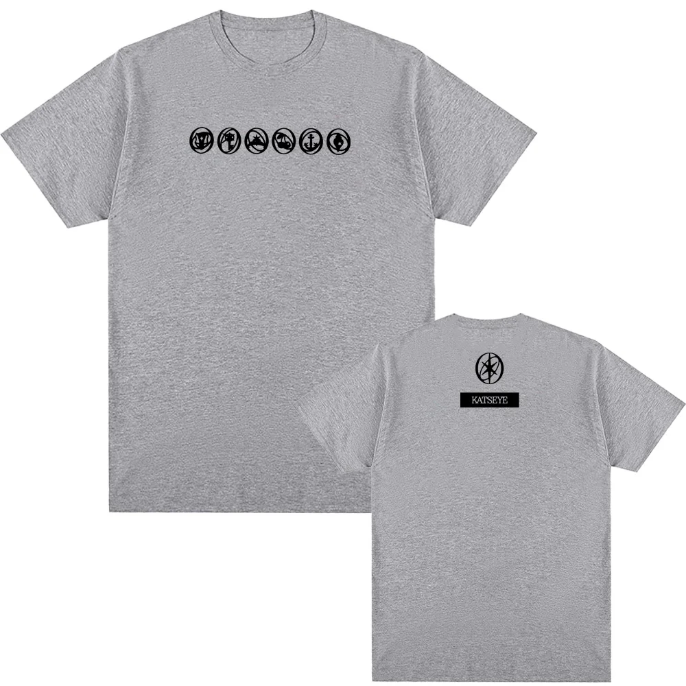 Korean girl group KATSEYE T-Shirt Ropa Mujer Fashion Tshirt O-neck High Quality ropa mujer Tees Singer's same style Retro Tops