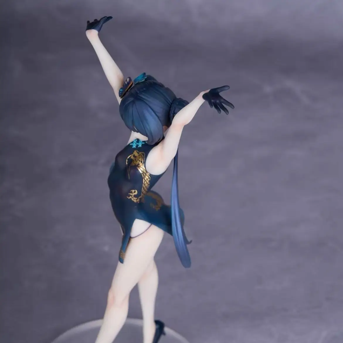 لعبة الأزرق الأرشيف الشكل كيساكي أرقام لطيف الفتيات عمل تمثال نموذج تمثال دمية جمع الديكور لعبة هدايا عيد الميلاد #4