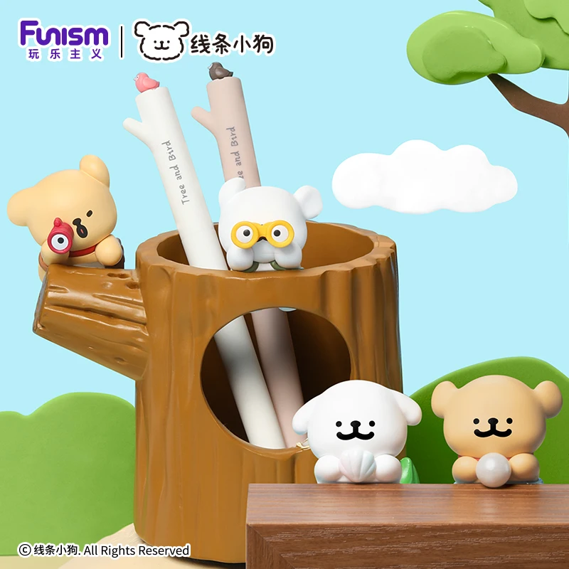 Maltese Fun Line Puppy Crouching Angel Series Blind Bag Original Genuine Anime Figures Car Desktop Model Decoration Toys Gift view 2