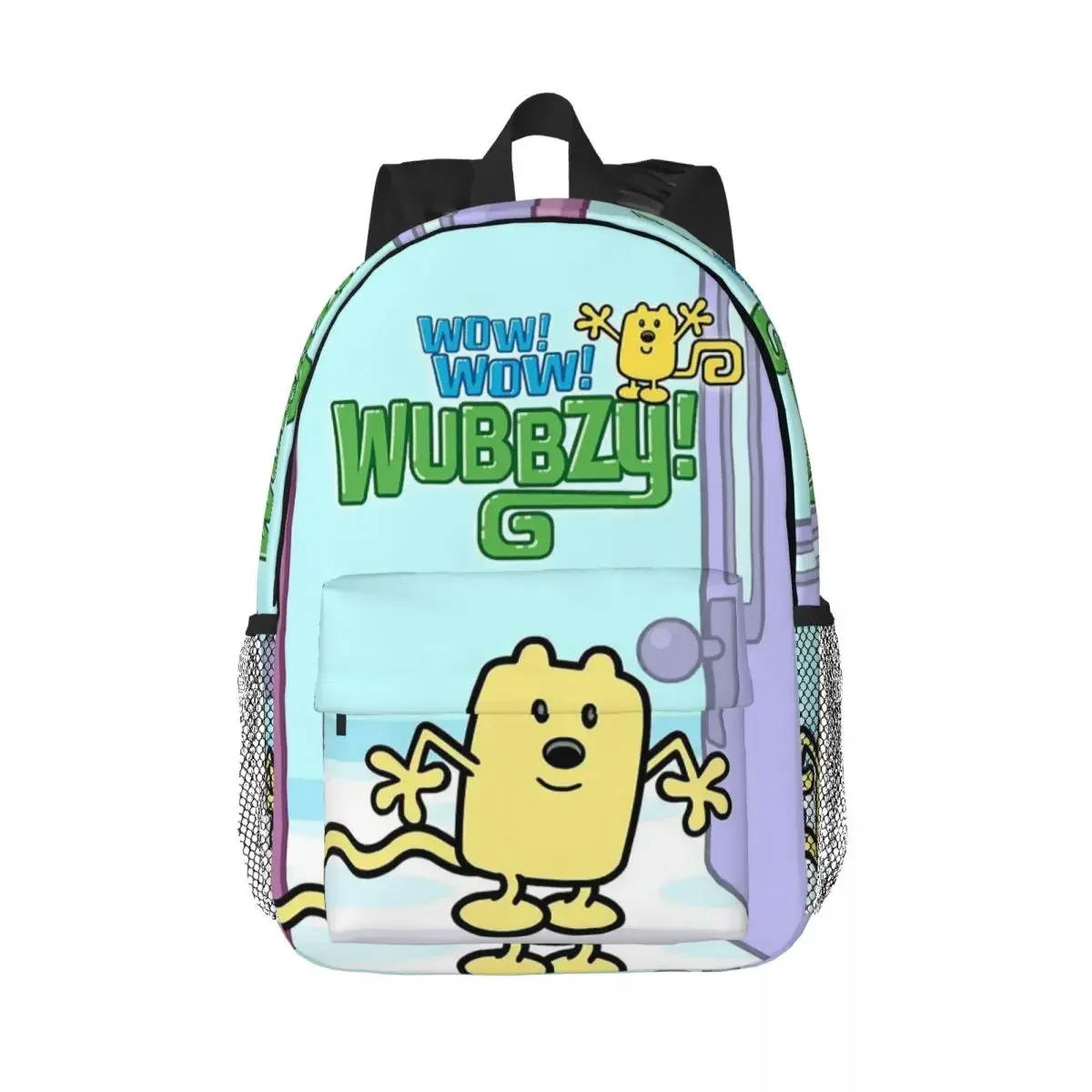 

Wow Wow Wubbzy анимационный рюкзак с героями мультфильмов, рюкзак большой емкости для мальчиков и девочек, сумка для книг, сумки на плечо для мужчин, женщин, детей, школьная сумка