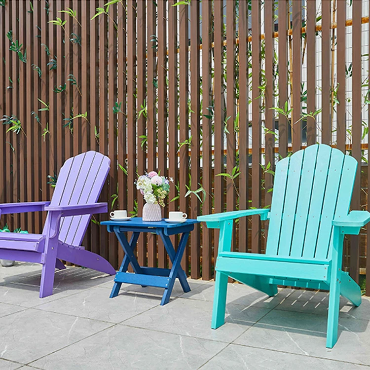 環境に配慮したリサイクルプラスチック製アディロンダックチェア - Adirondack Chair Wood のレビューと価格