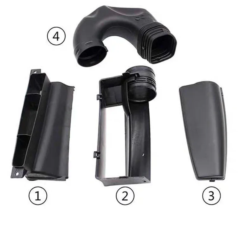 1K0129618AN 1K0805962E 1K0805965J 3C0805971A For VW CC Passat B6 Sharan Tiguan Air Conditioning Intake System Duct Pipe Set