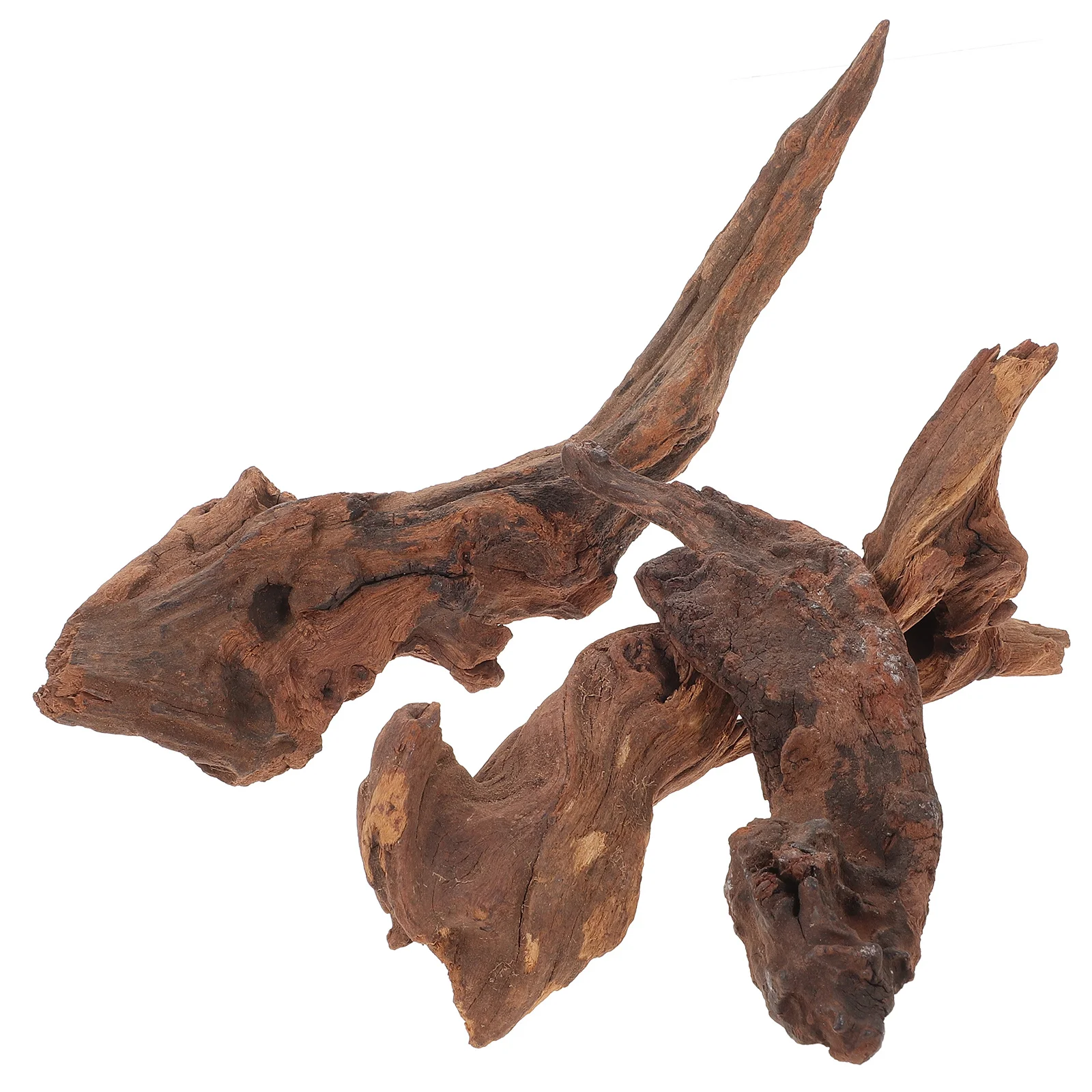 3 قطع محاكاة الجذع الديكور دائم الأرجواني الخشب حوض السمك الاصطناعي حوض للأسماك الحلي محاكاة الجذع #5