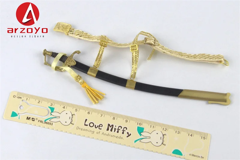 BROWN ART 1/6 Scale หนังดาบอาวุธกระเป๋าเข็มขัดเอวแขวนดาบเข็มขัดกระเป๋าสําหรับ 12 ''ชาย Action Figure Body