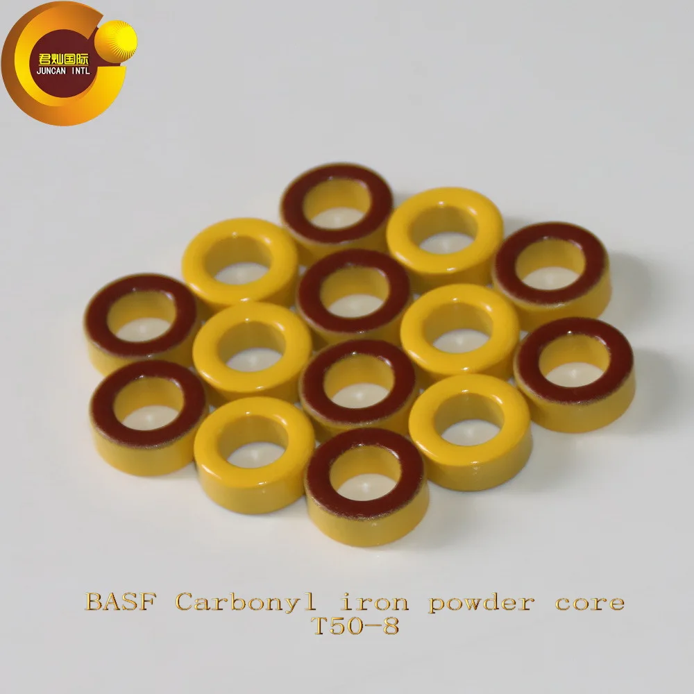 T50-8 High Frequency RF Carbonyl Iron Powder Magnetic Cores