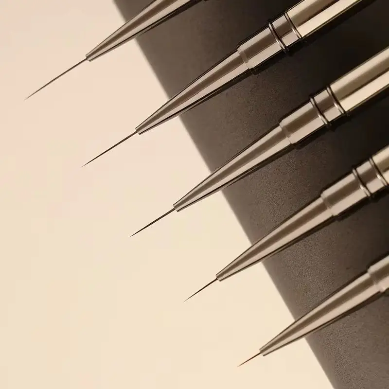 رسومات أظافر بطانة فرش شريطية رسم خطوط ممدودة اللوحة 6/9/12/15/18 مللي متر مسمار أداة مانيكير احترافية