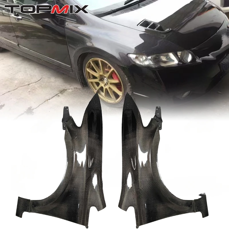 

Для Honda Civic SI FA1: Обновленные автомобильные брызговики из карбона в стиле OEM (аналог оригинальных)