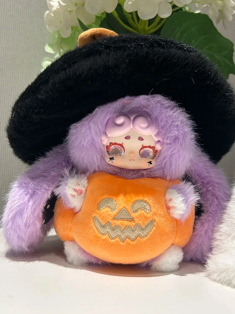 

Lucky Deer Nai Хэллоуин брелок слепая коробка модная игрушка кукла фигурка сюрприз подарочные украшения 100% натуральная