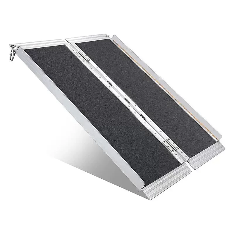 

Портативная рампа из алюминиевого сплава, вспомогательная рампа для инвалидной коляски, дорожка для скалолазания, выдвижная алюминиевая рампа