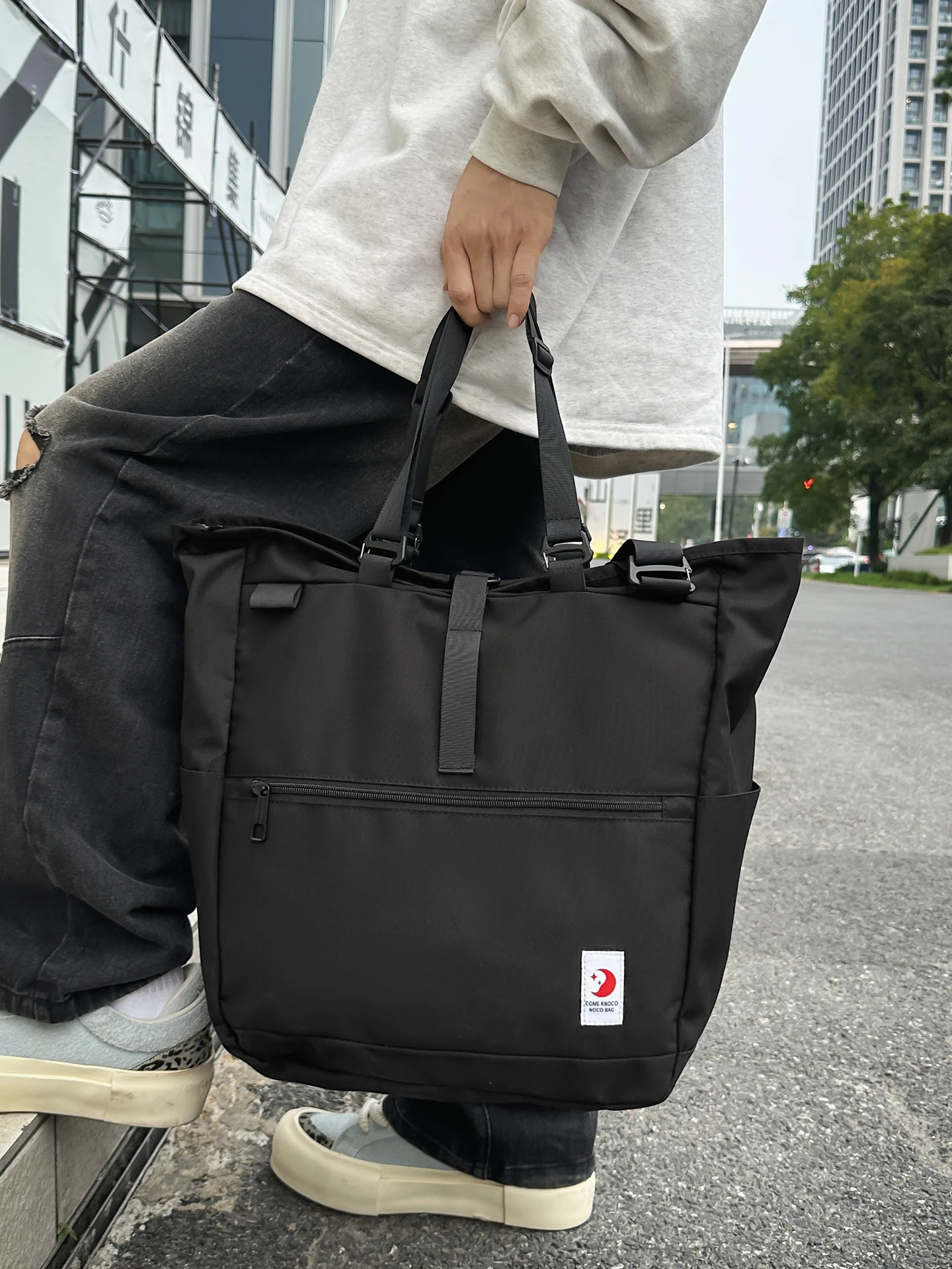 

Повседневная женская сумка большой вместимости, универсальная сумка через плечо, модная сумка на одно плечо для студентов колледжей