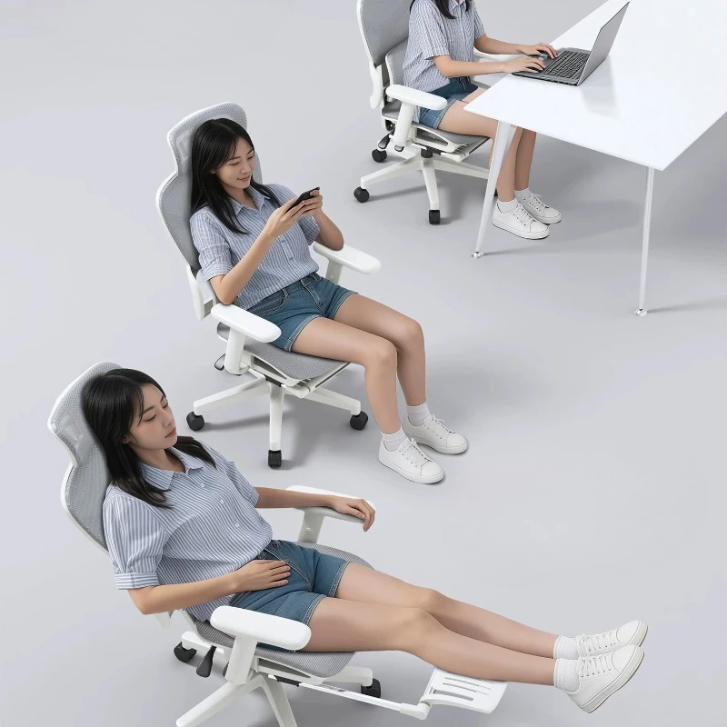 Living Room Ergonomic Office Chair Rolling Lazy Accent Swivel Luxury Designer Office Chair Gaming Silla Gamer Salon Furniture