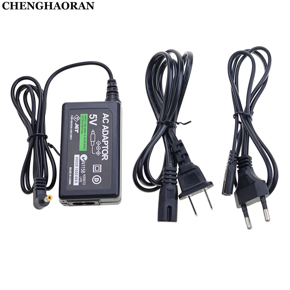 

5V AC Adapter Home Wall Charger Power Supply Charging Cord For PSP 1000 2000 3000 Console EU US Plug