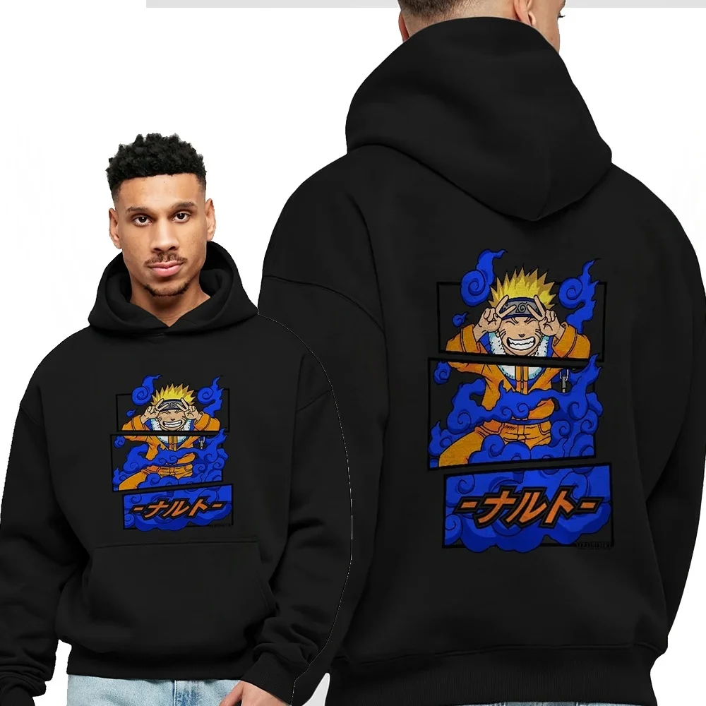 

2025 новейшая весенне-осенняя толстовка с принтом анимационных элементов для взрослых, модная молодежная жизненная сила, детский спортивный повседневный топ